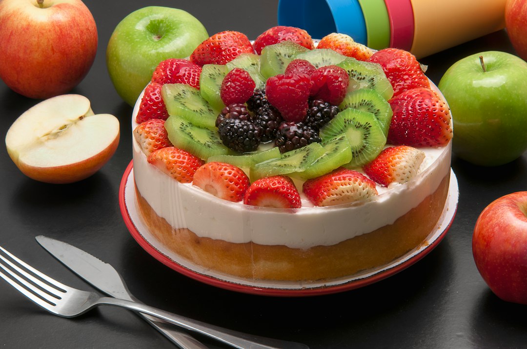 Panna cotta fruits rouges — vue 2