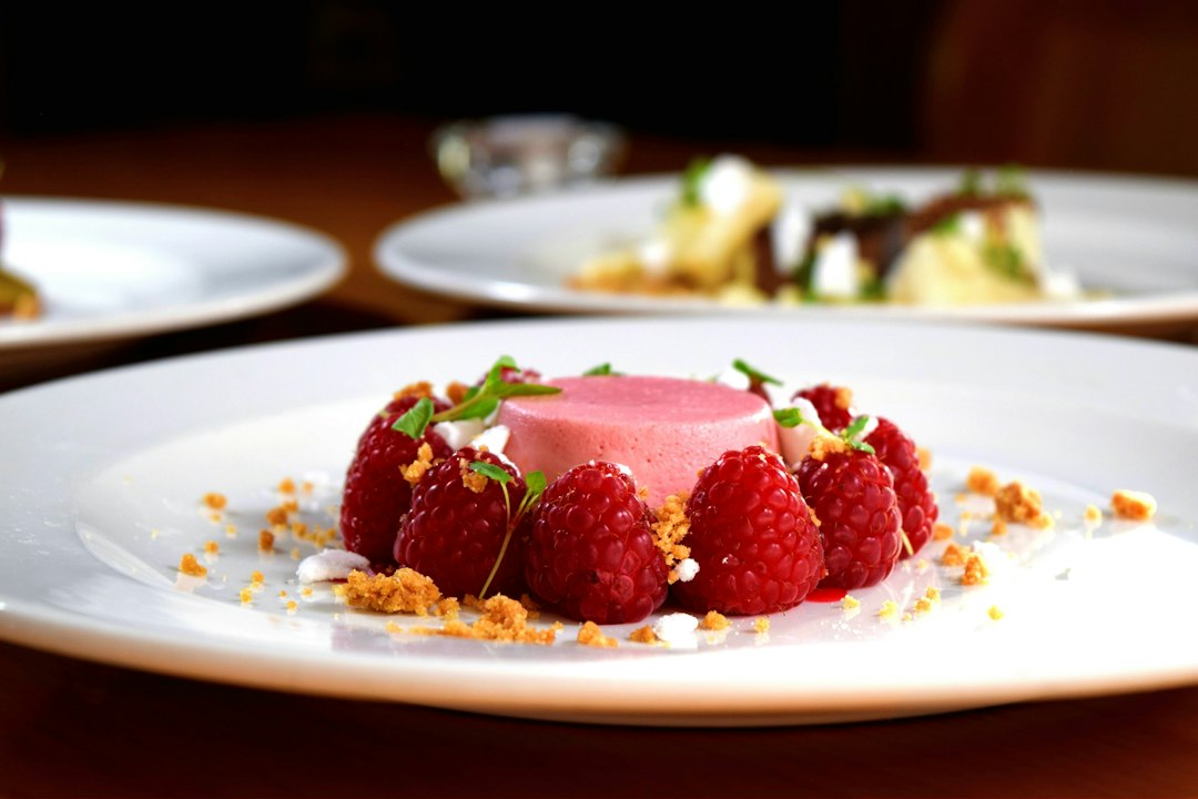 Panna cotta fruits rouges
